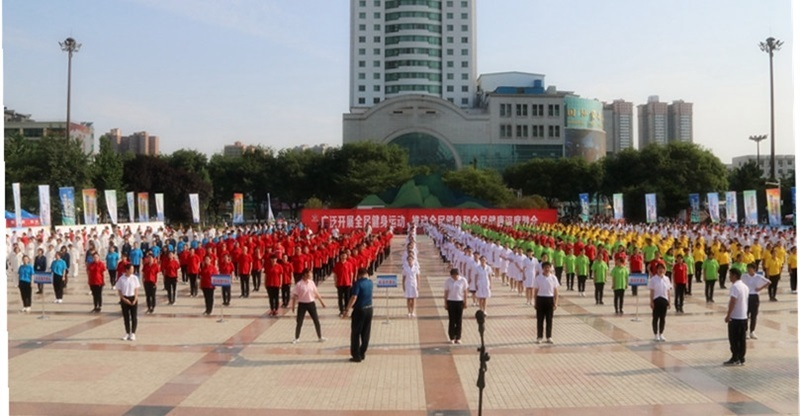 渭南：“迎全運(yùn)·惠民生”2019陜西體育健康行“五進(jìn)”活動(dòng)啟動(dòng)啦